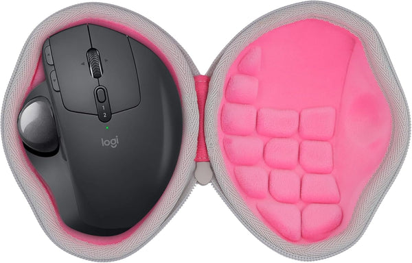 co2CREA Replacement Hard Case for Logitech MX Ergo/ERGO M575 Wireless Trackball Mouse in Pink
