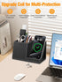 Pen Holder for Desk, Organizer with Wireless Charger, Multi-Functional Pencil Organizer for Home Office Supplies