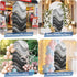 Jnbasdffb 6.6 Marble Wedding Arch Cover,Stretchy Spandex Arch Backdrop Stand Covers FT,Black Grey Oil Painting Gradient