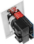 OSD 300W Impedance Matching Wall Volume Control for Home Speakers, White Rotary Knob SVC300
