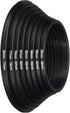 Fotasy Filter Step Down Ring Set, Anodized Metal Black, 8 Stepping Down Lens Adapter Rings, 82-77mm 77-72mm 72-67mm 67-62mm 62-58mm 58-55mm 55-52mm 52-49mm Step Down Ring (SRD)