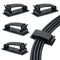 Cable Clips 50PCS, Self Adhesive Cable Management Clips, Cord Organizer Wire Clips for Home Office Car