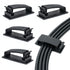 Cable Clips 50PCS, Self Adhesive Cable Management Clips, Cord Organizer Wire Clips for Home Office Car