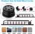 ELII 328Pcs 8 Holder,69Adhesive Clips,4 Split,22Reusable Strap,200 25 Cable Management Kit, Magnetic Cable Cable Cable