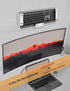Under Desk Laptop Holder, Macbook Drawer Mount for Keyboard & Small Devices, Cable Box Wall Mount Tray Organizer White