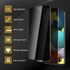 3 Pack Privacy Screen Protector for Samsung Galaxy A51 with Camera Lens Protector, Anti Spy Tempered Glass 9H Hardness