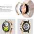RICHONE 16-Pack Screen Protector Case for Samsung Galaxy Watch 5/4 40mm, HD Film, Soft TPU Bumper, Full Protection.