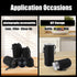 Sopoloray 4pcs Bag,4 Set Camera Lens Sizes Protective Camera Lens Pouch with Drawstring Design,Soft Plush Neoprene