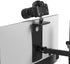 HumanCentric DSLR Monitor Mount, Camera Shelf for Desk, Light Webcam and Microphone Shelf for Monitor Arm