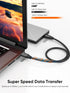 CableCreation [2-Pack Short USB to USB C Cable 1.6FT, USB C Data Transfer Cable 3.2 Gen2 10Gbps USB A to C Data Cable,