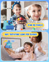 Kids Instant Print Camera - 24MP & 1080P Selfie Digital Camera with 3 Roll No-Ink Print Paper, 32G SD Card
