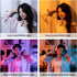 JJC RGB Video Light, 360° Full Color with 24 Effects, 2600mAh Rechargeable LED Camera Light for Photography