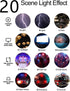 ULANZI VL120 RGB Video Light, Pocket LED On-Camera Video Light with Built-in 3100mAh Battery, 360 Full Color Effects