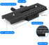 L-LINK 16cm/6.3in 2 1/4" Way Macro Focusing Rail Slider, Quick Screw Release Mount Camera Flash Support Plate, Focusing