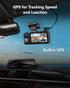 REDTIGER F17 Adhesive Mount Dash Cam with GPS Module