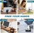 Wonderjune 12 Pcs Cell Phone Stand for Desk Phone Holder Stand Foldable Angle Height Adjustable Portable Holder Tablet
