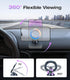 VICSEED Fit for MagSafe Car Mount, Colorful Gradient Magnetic Phone Holder for Car Dashboard, All Metal Sturdy