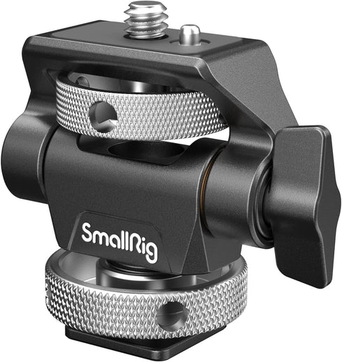 SMALLRIG Monitor Holder Mount for 5" and 7" Monitors, Swivel and Tilt Adjustable with Cold Shoe - 2905