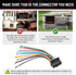 16-Pin DEH-P43 DEH-P3450 DEH12, DEH12A DEH-P6400 DEH-P6450 FH-P4000 DEH-600UB RED WOLF Stereo Wiring Harness Fit