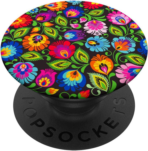 Traditional Polish Pattern 'Lowickie Wycinanki' PopSockets Swappable Grip PopSocket