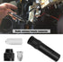 The Lord of the Tools 2Pcs DIN Female Screw on Aerial Adapter Replacement Female Inline Aerial Adapter Socket Car Antenna Radio Accessories Black