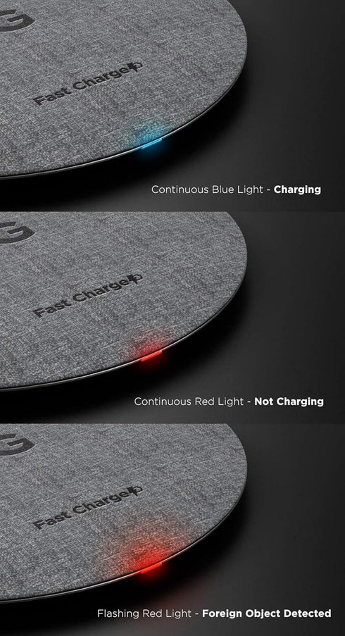 Galvanox Magnetic Wireless Charger, MagSafe-Compatible Desktop Pad with 15W Fast Charging for iPhone 14/14 Pro Max,