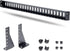 StarTech.com 1U 19" (12S-Cable-Lacing-BAR) Rack Mountable Cable Lacing Bar w/Adjustable Depth, Cable Support Guide