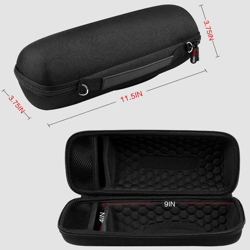 COMECASE Hard Travel Case - for JBL Charge 4/Charge 5 Waterproof Bluetooth Speaker, Carrying Storage Bag Fits Charger
