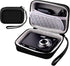 Digital Camera Case Compatible with Kodak PixPro/Canon PowerShot/Sony DSC, Hard Shell Protective Carrying Bag (Black)