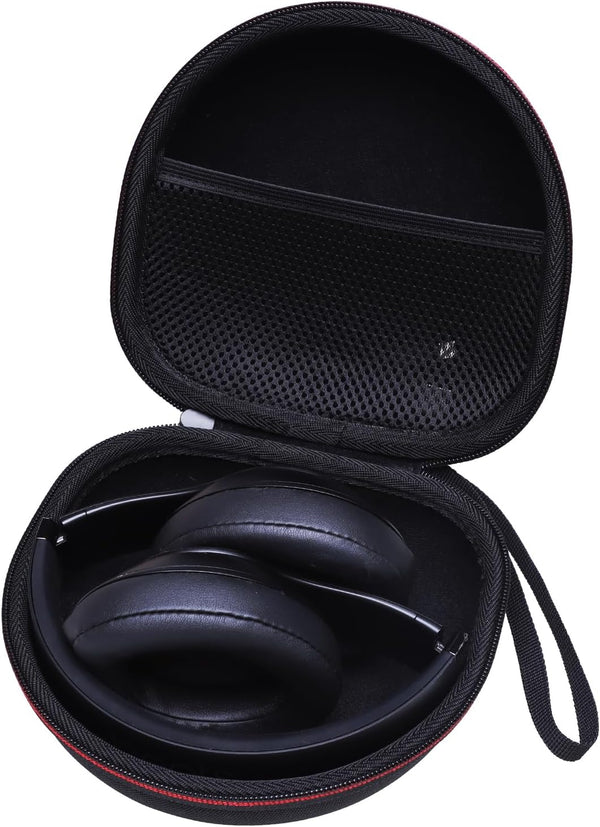 Headphone Case for Beats/JBL/TOZO/BERIBES/Picun/KVIDIO Wireless Noise Cancelling Over-Ear Headphones, Black
