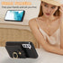 Asuwish Phone Case for Samsung Galaxy S22 Plus, Black, Wallet Cover with Screen Protector & Crossbody Strap