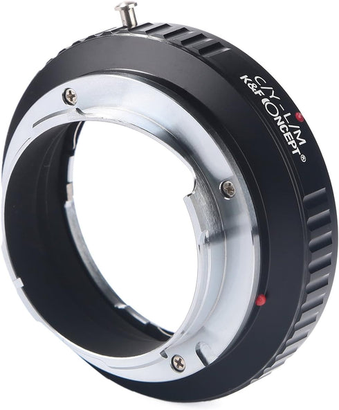 K&F Concept Lens Mount Adapter for Contax Y Mount to Leica M Lens Camera Body