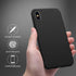 OTOFLY Premium Soft Silicone Bumper Case for iPhone X, Full-Body Protective, Black