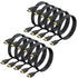 CEFOJQAO Short HDMI Cable 1 FT 10-Pack, Shielded 4K HDMI TV Cord, Gold-Plated
