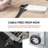 2024 Upgraded for Apple Watch Wireless Charger - 2 Pack Portable iWatch Charger, Travel Cordless Magnetic Wireless