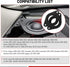 RED WOLF Tweeter Speaker Adapter Spacer Rings 1.5 Inch Cutout for Toyota Tacoma 4Runner 2005-2023, Subaru WRX