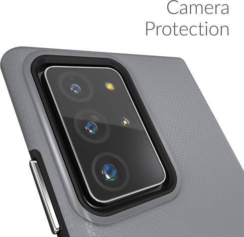 Crave Dual Guard Case for Galaxy Note 20 Ultra, Shockproof Protection Dual Layer Case, Slate