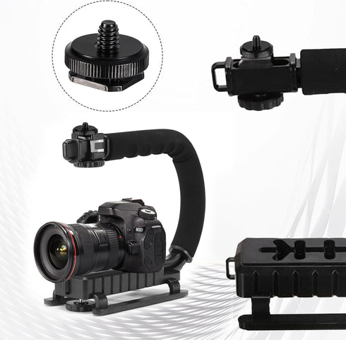 FdcLixuvol 4 1/4 Inch Pcs Camera Adapter Screws, Compatible with Versatile Flash Hot Shoe Mounts for DSLR Camera Rigs