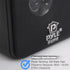 Pyle Home 4” Mini Cube Bookshelf Speakers, 200 Watt Power, 8 Ohm Impedance, 1 Pair, Black - PCB4BK