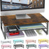 gianotter 2-Tier Metal Monitor Stand Riser, Desk Organizer for Monitor, Office Desk