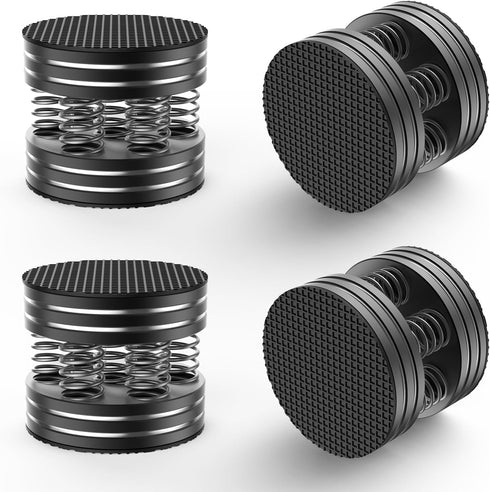 Tertullus Speaker Spikes 4PCS, Hifi Spring Speaker Isolation Feet, Aluminum Non-Slip Shockproof for Audio, Subwoofers