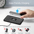 REESTECQI 15W Wireless Car Charger Pad, Non-Slip Phone Charger for iPhone 15/14/13/12/11, Samsung S23/S22/S21 [40W Car