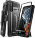 SUPCASE Heavy Duty Full-Body Case for Samsung Galaxy S22 with Stand (Unicorn Beetle Pro), Black