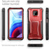 ExoGuard Rubber Shockproof Full-Body Case for Moto G Power 2021, Built-in Screen Protector and Kickstand