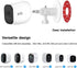 HOLACA Screwless Wall Mount Kit for Arlo Cameras - Easy to Install, No Tools Needed, Strong Adhesive Mount