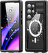Losin Waterproof Magnetic Case for Galaxy S24 Ultra, Compatible with MagSafe, IP68 Full Body Shockproof Case