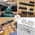 ITUGOU 11PCS Cable Management Cord Holder Organizer, Magnetic Cable Clips Adhesive Wire Keeper, Under Desk for Bedside