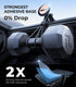 ?2024 Upgrade? VICSEED MagSafe Car Mount, Universal Dashboard Phone Holder with Soft Base for iPhone 15 Pro Max