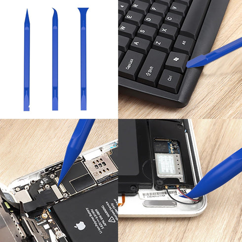 Pry Bar Tool Set, 10 Pieces of Opening Tools for iPhone, Laptop, Tablet, Computer Repair and Battery Replacement
