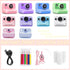 Kids Instant Print Camera Case Compatible with Dylanto/Gofunly/DUDUDRAGON/ESOXOFFORE Kids Camera, Prints Paper Water